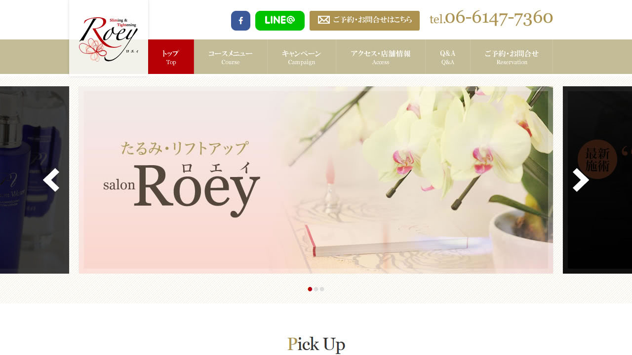 Roey様　サイトキャプチャ